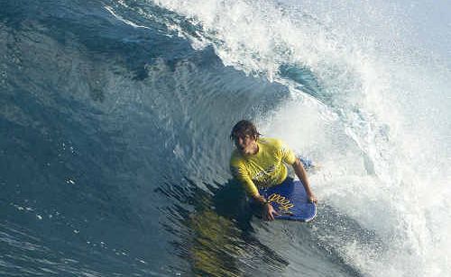 Tom Rigby shone in the Pipeline Pro. Tom Rigby shone in the Pipeline Pro.